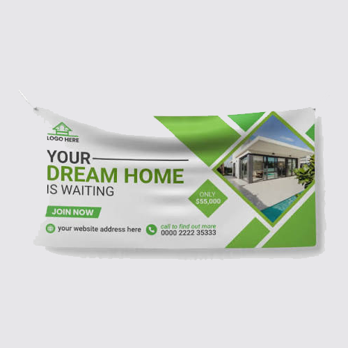 Cetak Spanduk Standar Flexy 280 Eco Meteran